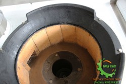 Bếp á bầu đất đôi sử dụng quạt gió