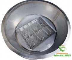 Chảo chiên công nghiệp đường kính 1m