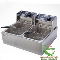Bếp chiên nhúng đôi EF-82