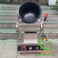 Máy rang cơm, xào rau xào mì, xào miến dùng gas đơn