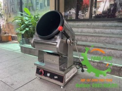 Máy rang cơm, xào rau xào mì, xào miến dùng gas đơn