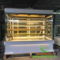 Tủ trưng bày bánh Vuông 5 tầng 1,5m