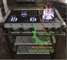 Bếp hầm 6 họng đốt 1 vanh lửa
