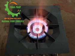 Bếp hầm đơn 1 họng đốt 2 vanh lửa