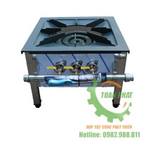 Bếp hầm đơn 1 họng đốt 3 vanh lửa