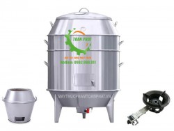 Lò quay heo phi 100