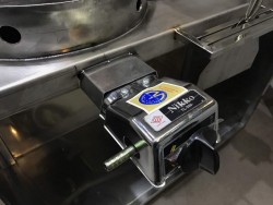 Máy làm bánh Crepe đôi dùng gas