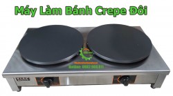 Máy làm bánh Crepe đơn/đôi dùng gas nhập khẩu