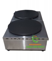 Máy làm bánh Crepe đơn/đôi dùng gas nhập khẩu