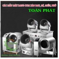 Máy rang cơm xào rau điện từ đôi