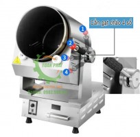 Máy rang cơm xào rau điện từ đơn