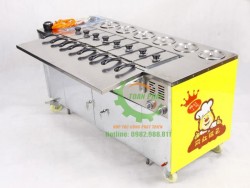 Máy làm cơm cháy kẹp 8 khuôn