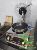 Máy rang cơm, xào rau bằng điện từ