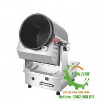 Máy rang cơm xào rau điện từ đơn