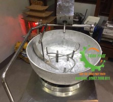 Máy Rang Cơm Chảo Gang Toàn Phát