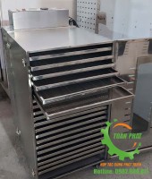Máy sấy cá 20 khay 1 cánh