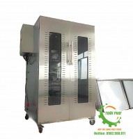 Máy sấy cá 20 khay 2 cánh