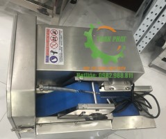 Máy thái hành sả rau củ băng tải