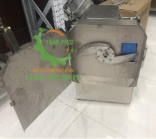 Máy thái hành sả rau củ băng tải