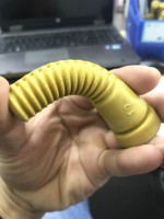 Núm cao su máy vặt lông gà