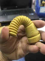 Núm cao su máy vặt lông gà