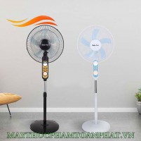 Quạt tích điện năng lượng mặt trời có điều khiển