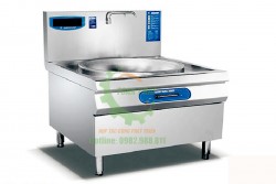 Bếp từ công nghiệp đơn mặt lõm chảo liền
