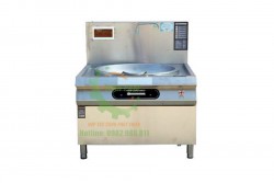Bếp từ công nghiệp đơn mặt lõm chảo liền