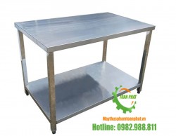 Bàn inox sơ chế thực phẩm giá rẻ