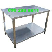 Bàn inox sơ chế công nghiệp