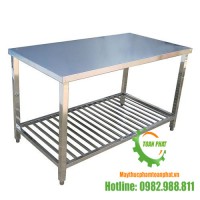 Bàn inox sơ chế công nghiệp