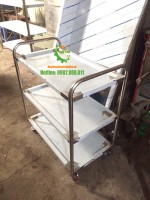 Xe đẩy thực phẩm INOX 304