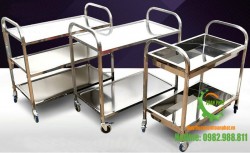 Xe đẩy thực phẩm đa dạng kích thước