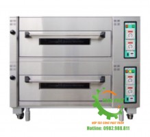 Lò nướng bánh 2 tầng 4 khay Chanmag Đài Loan