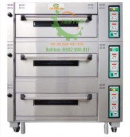 Lò nướng bánh 3 tầng 9 khay Chanmag Đài Loan