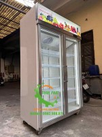 Tủ mát 2 cánh kính Việt Nam sản xuất