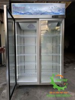 Tủ mát 2 cánh kính Việt Nam sản xuất