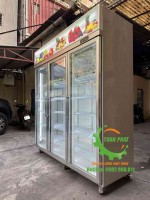 Tủ mát 3 cánh kính Việt Nam sản xuất