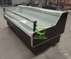Tủ mát trưng bày bảo quản thịt tươi cửa hở