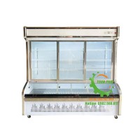 Tủ siêu thị trưng bày trên mát dưới đông mềm