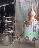 Nồi nấu rượu bằng đồng 50kg/mẻ