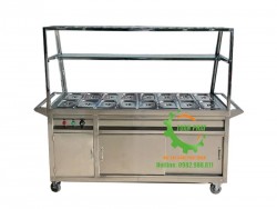 Tủ giữ nóng thức ăn 16 khay