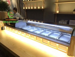 Tủ trưng bày sushi 1 tầng