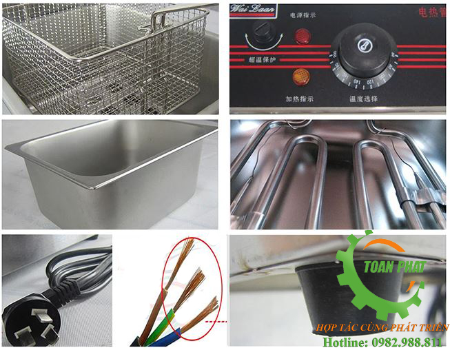 bếp chiên nhúng điện