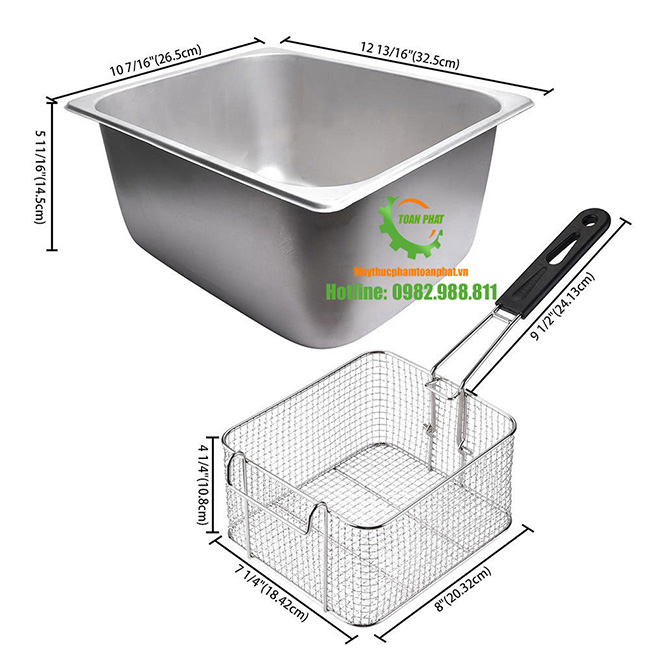 bếp chiên nhúng điện đơn