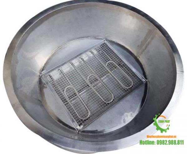 Chảo chiên công nghiệp đường kính 1.2m