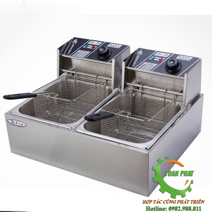 Bếp chiên nhúng đôi EF-82