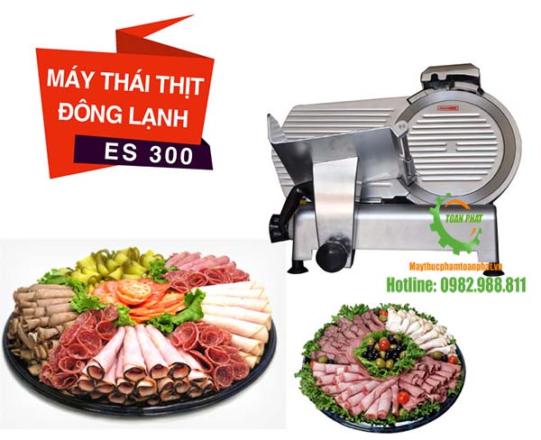 Máy thái thịt chín thịt đông lạnh ES 300