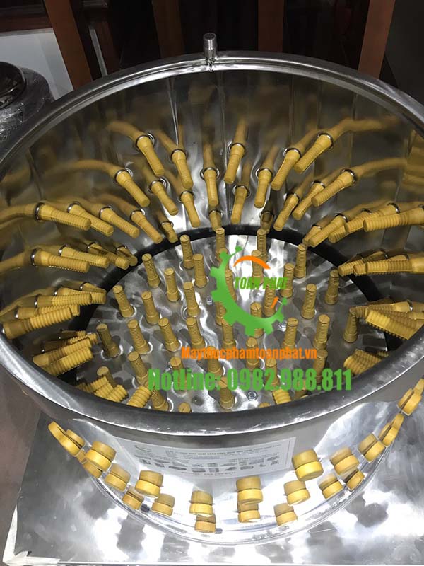 Máy vặt lông gà phi 70