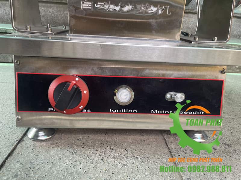 Máy rang cơm, xào rau xào mì, xào miến dùng gas đơn